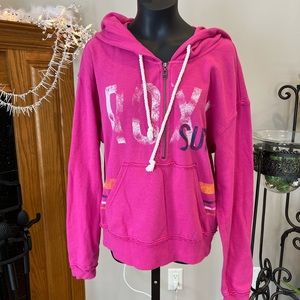 Roxy pink sweatshirt